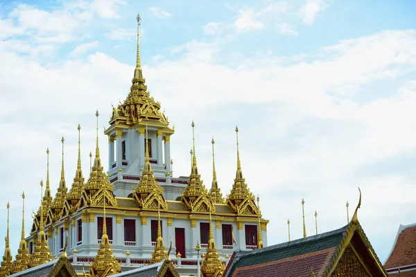 Thai Temples Beautiful Temples Pagodas Old Capital — Stock Photo, Image