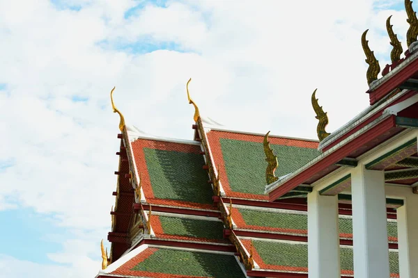 Wat Phra Kaew Temple Emerald Buddha Bangkokban Thaiföldön Grand Palace — Stock Fotó