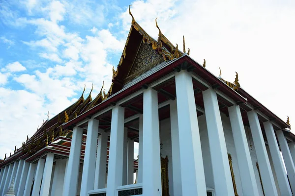 Thailändische Tempel Sind Wunderschön Den Tempeln Und Pagoden Alt Der — Stockfoto