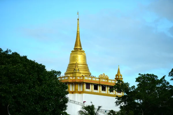 Wat Phra Kaew Chrám Smaragdového Buddhy Bangkoku Thajsko Panorama Velkého — Stock fotografie