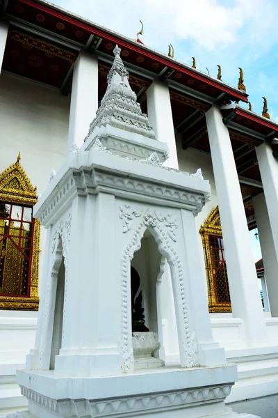 Wat Phra Kaew Temple Emerald Buddha Bangkok Thailand Panorama Över — Stockfoto