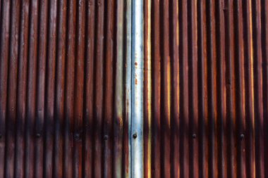 Paslı çizgili duvar arkaplanı, çit.