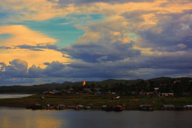 inanılmaz günbatımı doğa manzara 