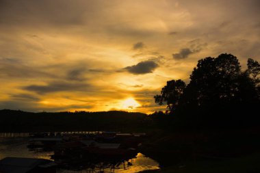 inanılmaz günbatımı doğa manzara 