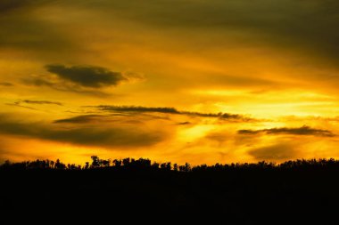 inanılmaz günbatımı doğa manzara 