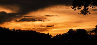 inanılmaz günbatımı doğa manzara 