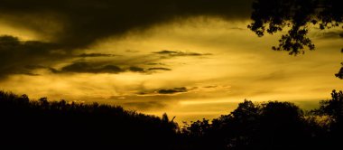 inanılmaz günbatımı doğa manzara 