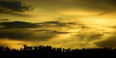 inanılmaz günbatımı doğa manzara 