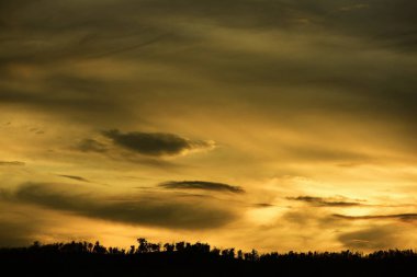 inanılmaz günbatımı doğa manzara 