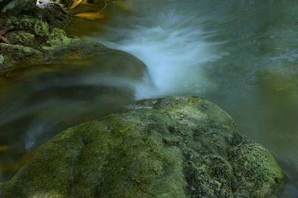 Beautiful Waterfall Rain Forest Thailand — Stock Photo, Image
