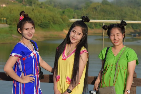 Thailand Mai 2018 Asiaten Beim Traditionellen Thaifest — Stockfoto