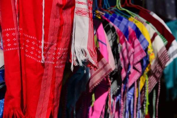 Разнообразие Одежды Рынке Таиланде — стоковое фото