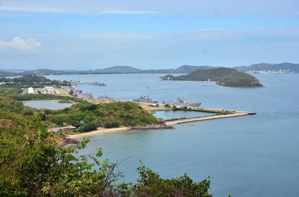 Puerto Deportivo Sattahip Base Naval Puerto Portovenere — Foto de Stock