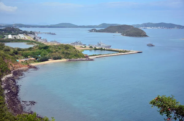 Marina Sattahip Naval Base Harbor Portovenere — Stock Photo, Image