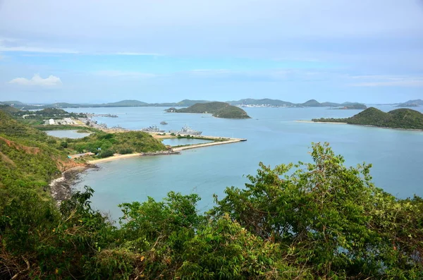 Sattahip Deniz Üssü Marina Portovenere Limanı — Stok fotoğraf