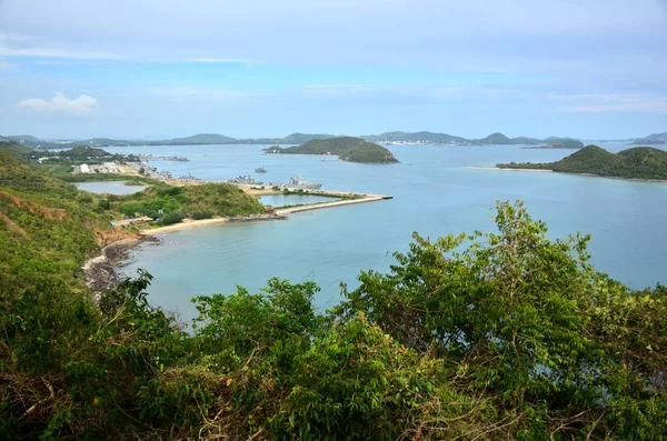 Puerto Deportivo Sattahip Base Naval Puerto Portovenere — Foto de Stock