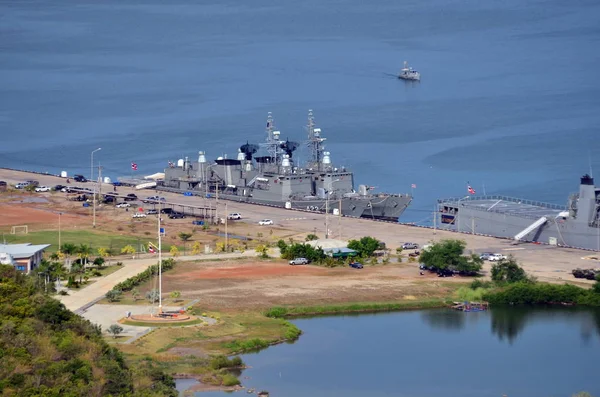 サタヒップ海軍基地のマリーナ ポルトヴェネレ港 — ストック写真