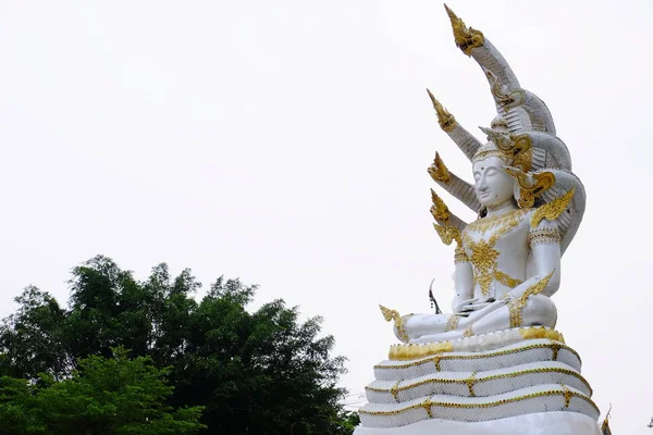 Wandelen Door Oude Boeddhistische Tempel Overdag — Stockfoto