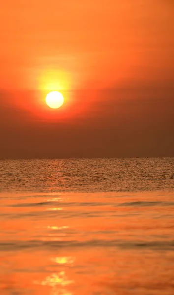 Amanecer Playa Por Mañana — Foto de Stock