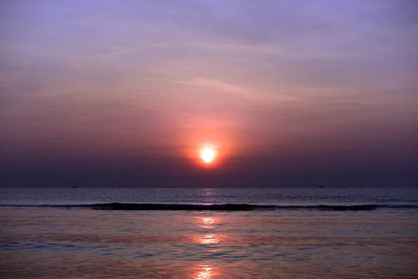 Sonnenaufgang Strand Morgen — Stockfoto