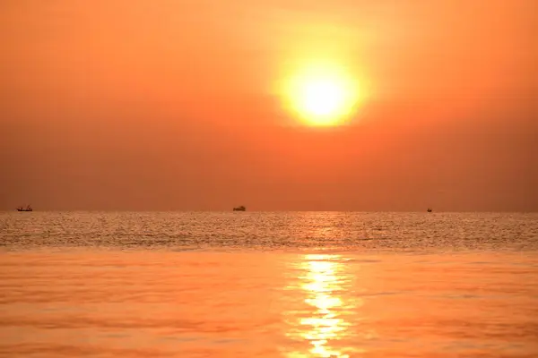 Sonnenaufgang Strand Morgen — Stockfoto