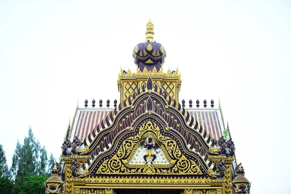 Tajska Świątynia Posąg Buddy — Zdjęcie stockowe