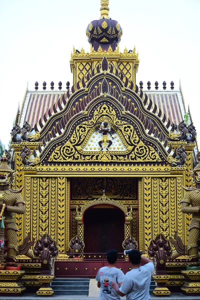 Templo Tailandês Estátua Buda — Fotografia de Stock