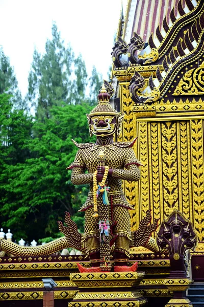 Templo Tailandês Estátua Buda — Fotografia de Stock