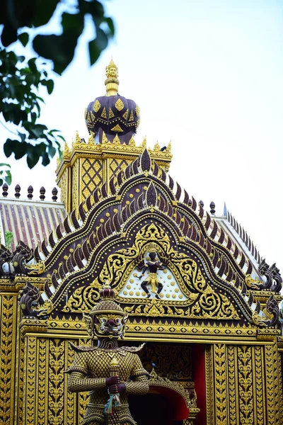 Temple Thaïlandais Statue Bouddha — Photo