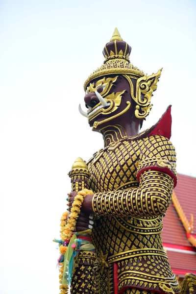 Templo Tailandés Estatua Buda —  Fotos de Stock