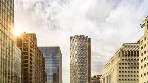 London skyline at sunset — Stock Photo, Image