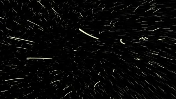Esplosione Cosmica Iperdrive Scifi Concept Background — Video Stock