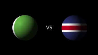 Nijerya vs İzlanda futbol yarışması, milli takımlar