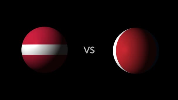 Danimarka Fransa Futbol Yarışması Milli Takımlar — Stok video
