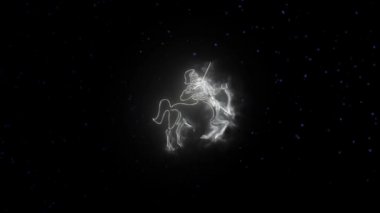 Burç yay ve sunumlar, video Intro, Astroloji, Filmler, geçiş, başlıklar ve çok daha fazlası için güzel arka plan