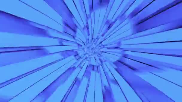 Абстрактный Фон Спиральным Вихрем — стоковое видео