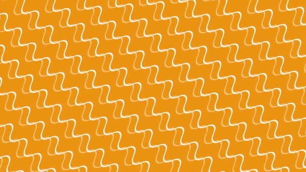Soyut Hipnotik Dalga Çizgileri Fütüristik Geometrik Diyagonal Çizgiler Desenleri Hareket — Stok video