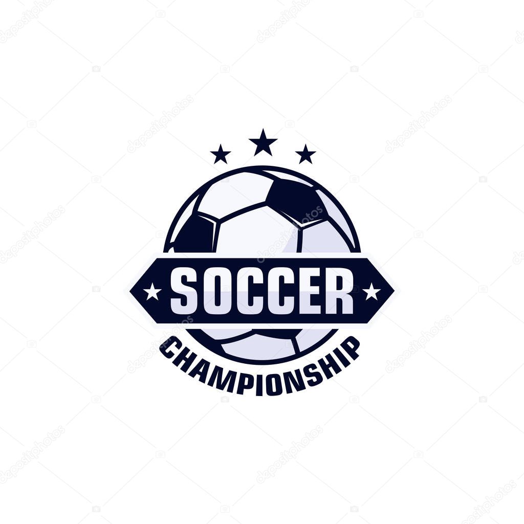 Football club bagde, soccer championship , Football tournament. Vector logo template