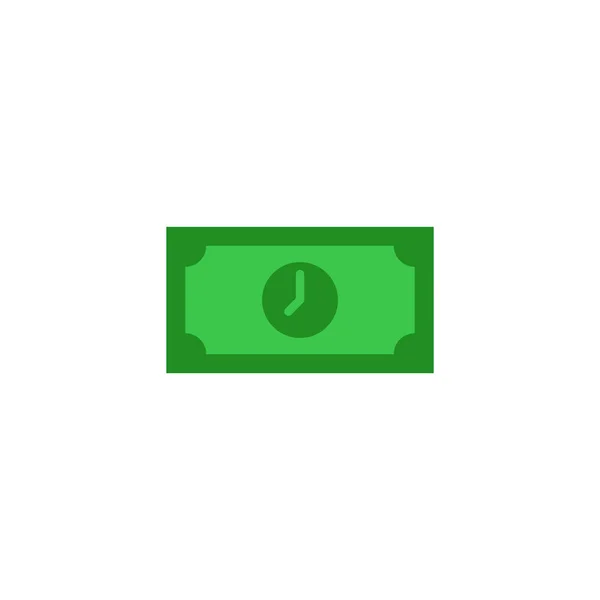 Time Money Icon — Stock Vector