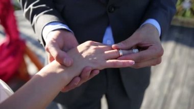 Exchange alyans yakın çekim