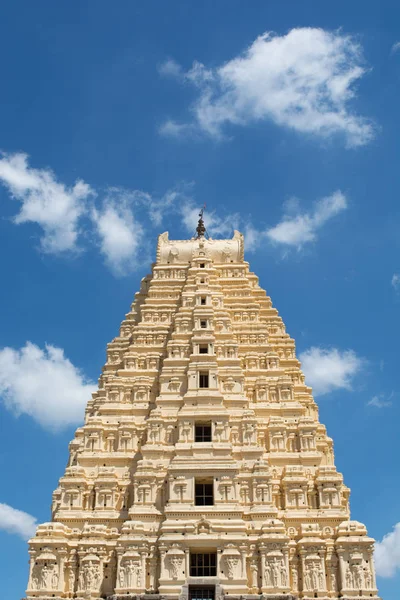 Temple tower of Virupaksha temple at Hampi