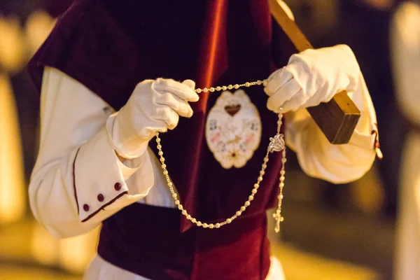 Marchena Seville Espagne Mars 2018 Procession Semaine Sainte Semana Santa — Photo