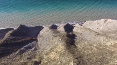 Havadan görünümü: deniz ve gündoğumu