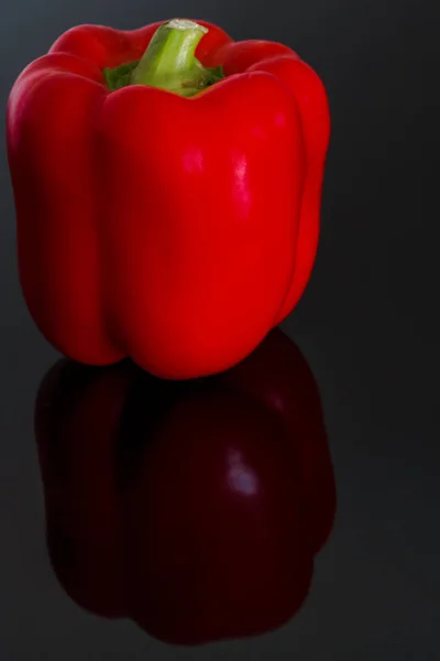 Fechar de um sino vermelho ou pimentão doce — Fotografia de Stock