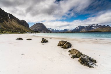 Ramberg beach, Lofoten Adaları, Norveç