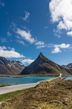 Lofoten Adaları manzara, Norveç