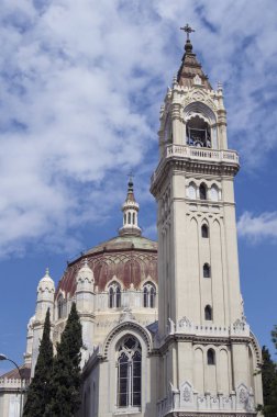 Madrid'da kilise San Manuel ve San Benito Bizans stili. İspanya.