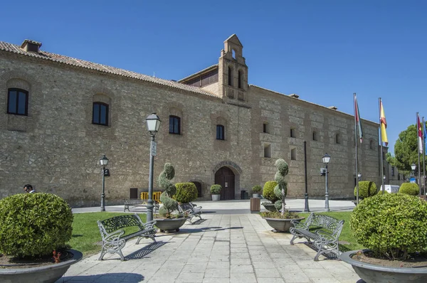 Dış Görünüm Giriş Bahçeleri Torrijos Toledo Belediye Binası Castilla Mancha — Stok fotoğraf