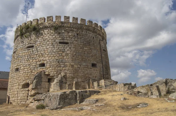 Torre Pietra Sul Tumulo Nella Navas Del Marques Provincia Avila — Foto Stock