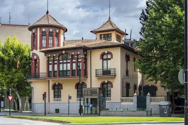 Edificio Historicista Albacete España — Foto de Stock